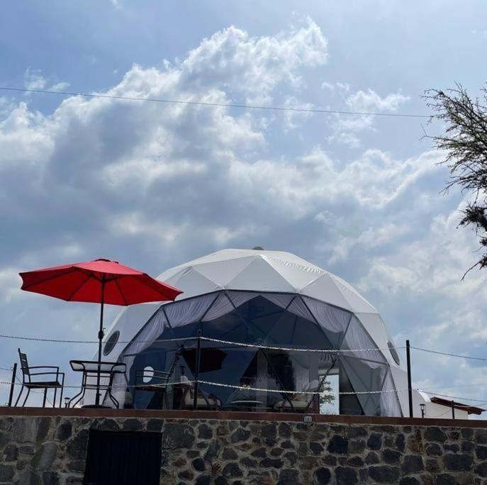 El Gato Glamping Con Vista Al Valle Huasca de Ocampo Exteriér fotografie